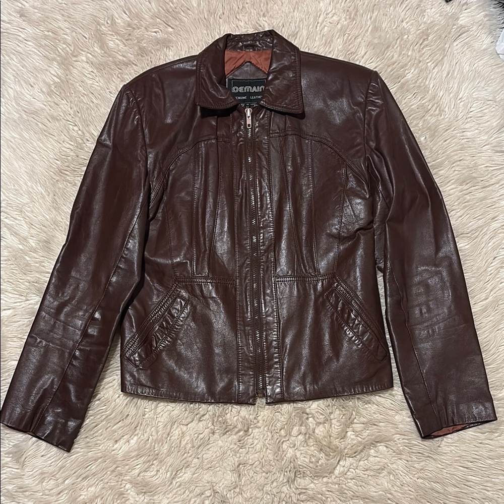 Leather Jacket 🤎